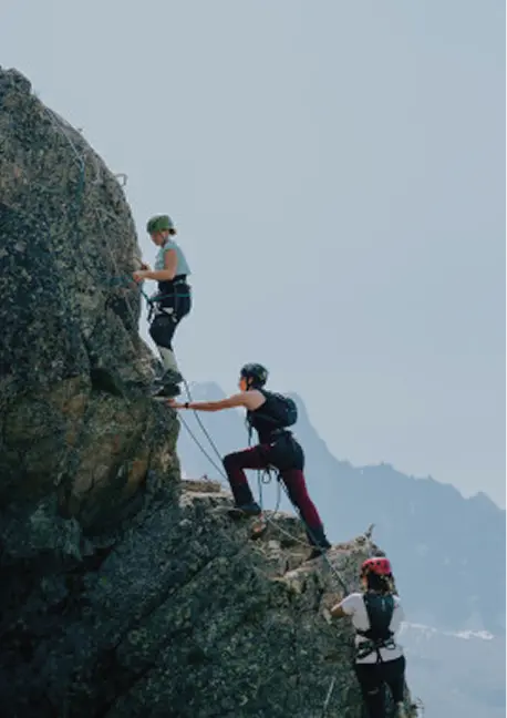 Via ferrata La Plagne