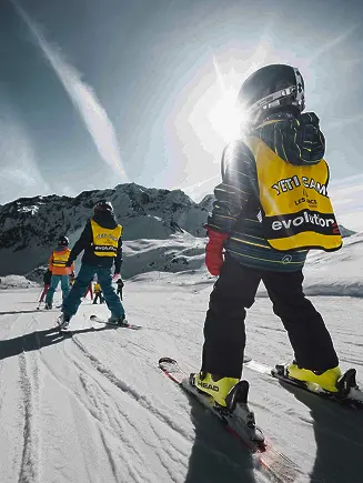 Ski enfant La Plagne
