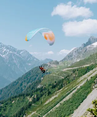 Parapente La Plagne