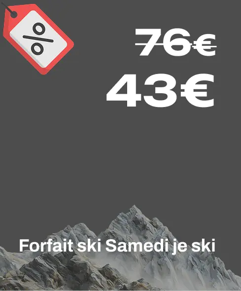 Forfait Samedi je ski La Plagne