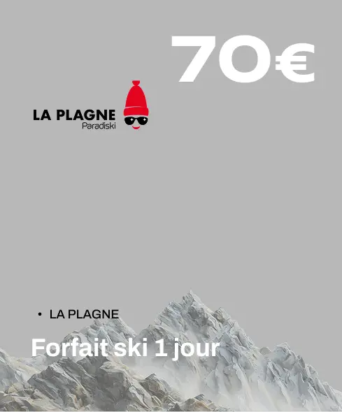 Forfait ski La Plagne