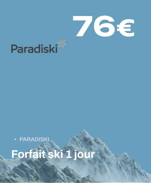 Forfait ski Paradiski