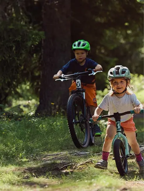 Débutants en stage VTT